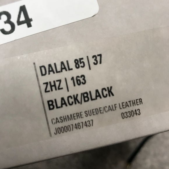 JIMMY CHOO BLACK SUEDE BOOTIES - Picture 7 of 7